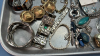 Costume Jewellery Lot & Stand - 12