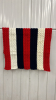 Red, White & Blue Afghan 55"x38"