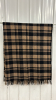 Brown & Black Car Blanket 72"x60"