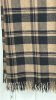 Brown & Black Car Blanket 72"x60" - 2