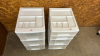 Pair of 3 & 4 Drawer Storage Units - See Notes - 2