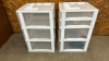 Pair of 3 & 4 Drawer Storage Units - See Notes - 5