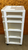 5 Drawer Plastic Storage Unit on Wheels - Notes - 4