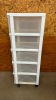 5 Drawer Plastic Storage Unit on Wheels - Notes - 4