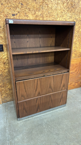 Combination Filing Cabinet & Bookcase - Notes