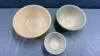 3 Pyrex Mixing Bowls -See Notes - 3