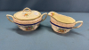 Royal Doulton Ascot Pattern Cream & Sugar