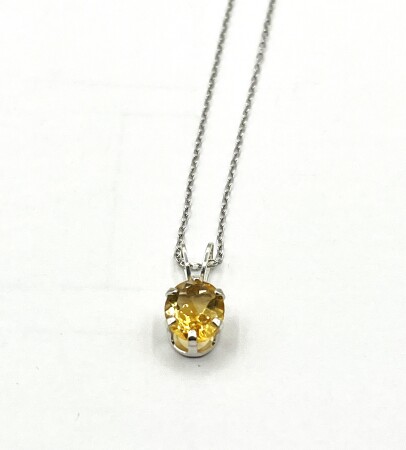 Sterling Silver Natural Citrine - See Notes