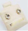 10KT Yellow Gold & CZ Earring- See Notes - 2