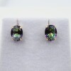 14KT Yel. Gold Natural Mystic Quartz Earring-Note - 3