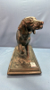 15" Long Metal Retriever Figurine - 3