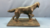 15" Long Metal Retriever Figurine - 4