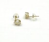 14KT Yellow Gold White Opals (0.38ct) Earring