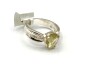 Sterling Silver Lemon Quartz Ring, Size 7