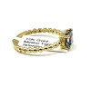 10KT Yel Gold Mystic Topaz (1.2ct) Ring -Note