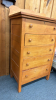 5 Drawer High Boy Dresser 30"W x 18"D x 52"H - 4