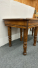 Pair of Oak End Tables 21"W x 21"D x 22"H - 4