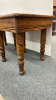 Pair of Oak End Tables 21"W x 21"D x 22"H - 5