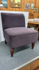 Purple Upholstered Chair