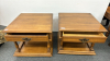 Pair of End Tables 23.5"W x 23.5"D x 21"H - 4