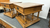 Pair of End Tables 23.5"W x 23.5"D x 21"H - 7