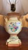 1950's Table Lamp with Floral Motif 22"H - 2