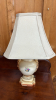 1950's Table Lamp with Floral Motif 22"H - 7