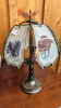 Pair of Touch Lamps with Wildlife Glass Panels - 3