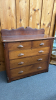 Chest of Drawers with Mustache Pulls - Notes