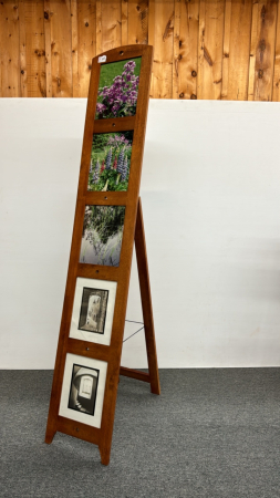 Easel Style Picture Frame 11"W x 64"H