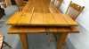 Pine Kitchen Table & 8 Spindle Back Chairs -Notes - 13