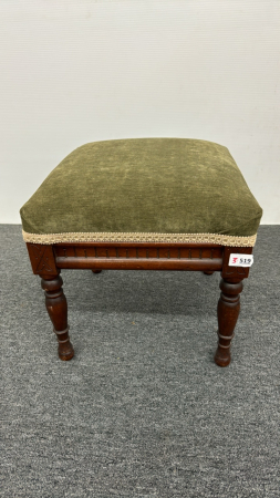 Upholstered Foot Stool 16"Wx16"DX16"H