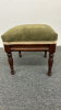 Upholstered Foot Stool 16"Wx16"DX16"H - 3