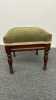 Upholstered Foot Stool 16"Wx16"DX16"H - 4