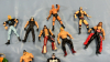 Approximately 9 Metal & Plastic Wrestling Figures - 2