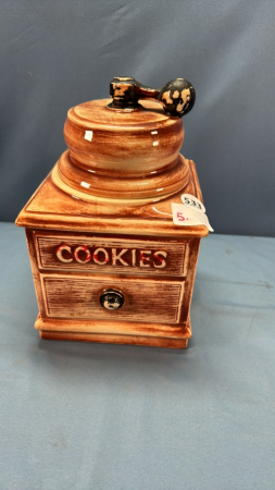 McCoy Cookie Jar 6"W x 6.5"D x 10.5"H