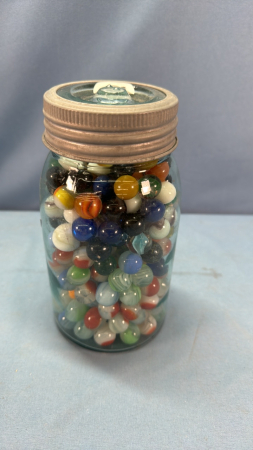 Quart Sealer with Marbles