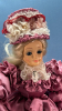 Porcelain Faced Doll 17" H - 5