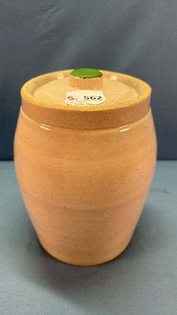 Crock with Lid 10"H