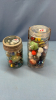 Pint & Quart of Various Sized Marbles - 2