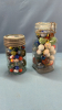 Pint & Quart of Various Sized Marbles - 3