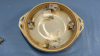 Hand Painted German 9" Bowl and Contents - 6