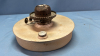 8" Metal Coal Oil Lamp Base - 4