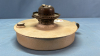 8" Metal Coal Oil Lamp Base - 5