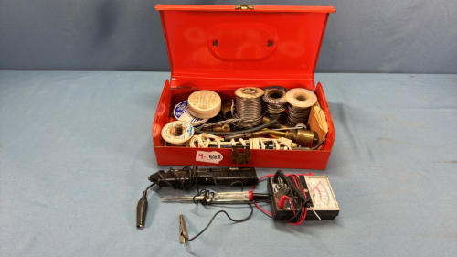 Electric Soldering Iron,Solders Multi Meter-Note