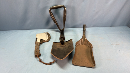 Mini Hatchet, Folding Car Shovel & Sm Coal Shovel