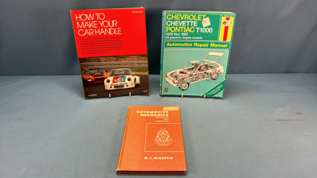 (3) Auto Repair Books - See Notes