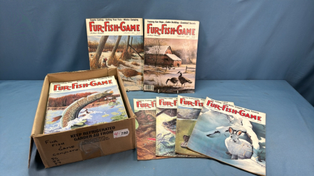 Fur-Fish-Game Magazines - See Note