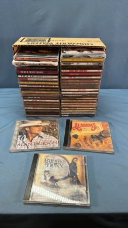 Approx 40 Country CD's