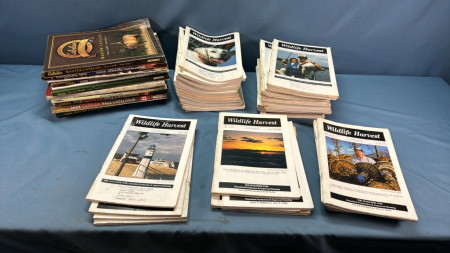 Large Quantity of Wildlife Harvest Magazines